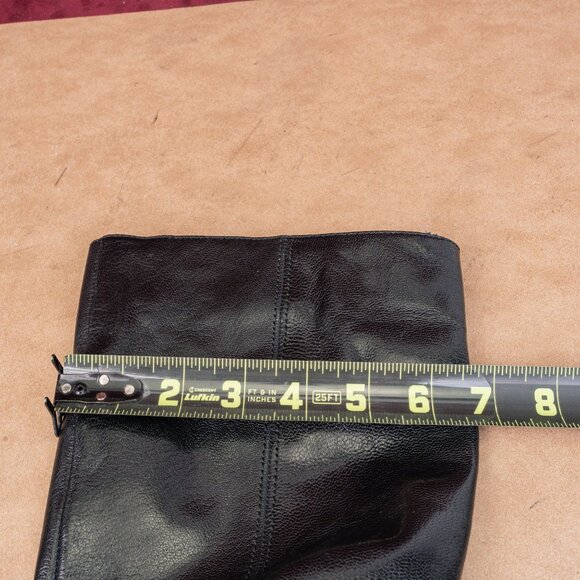 Via Spiga Women Garnett Buckle Retro Zip Fashion Knee Boots 6US EUR36 - Picture 6 of 9